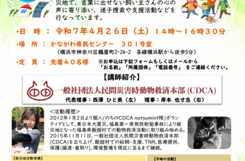 犬　猫　保護　災害